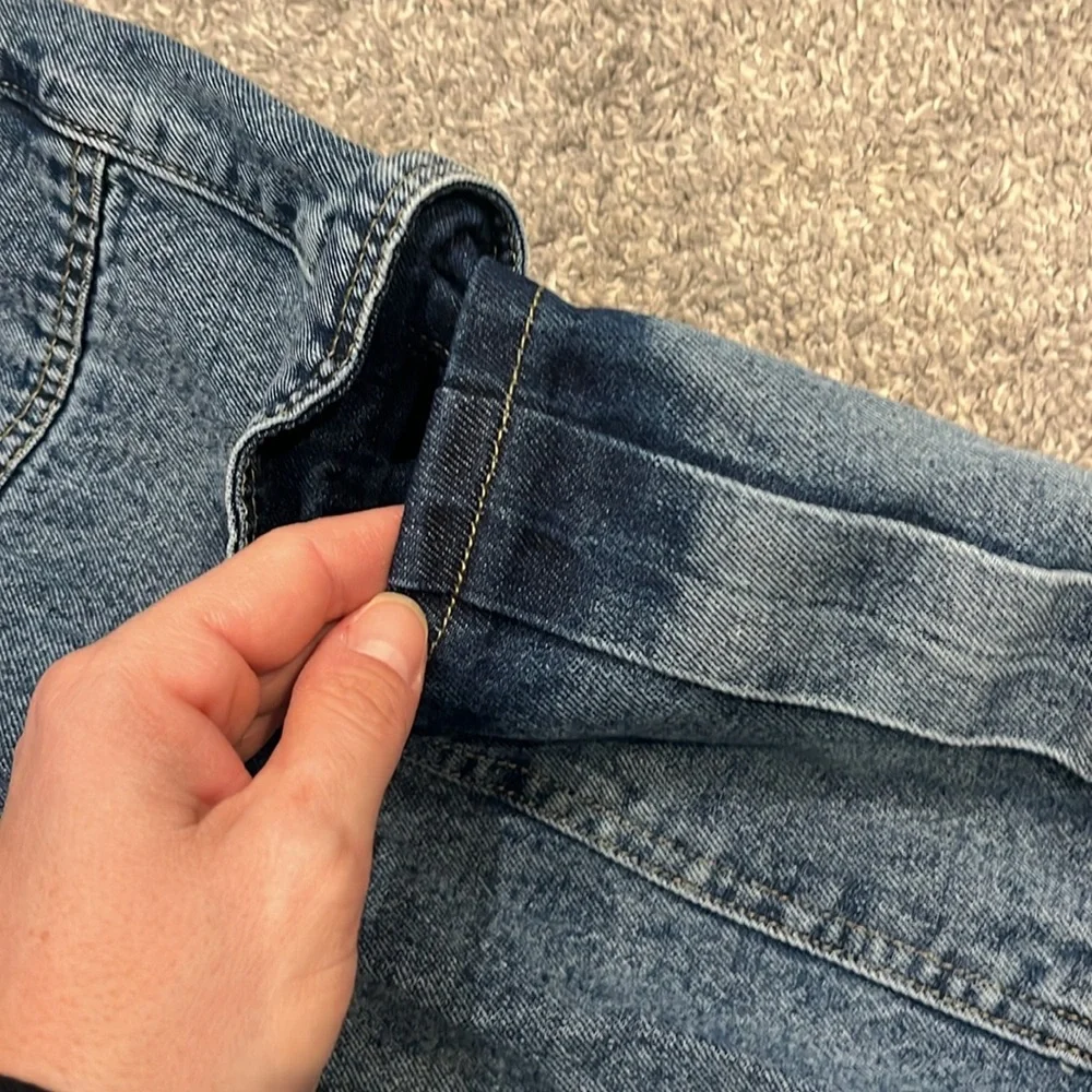 SHEIN | EUC Denim Cargo Jeans Size S/US 4 - Picture 5 of 10